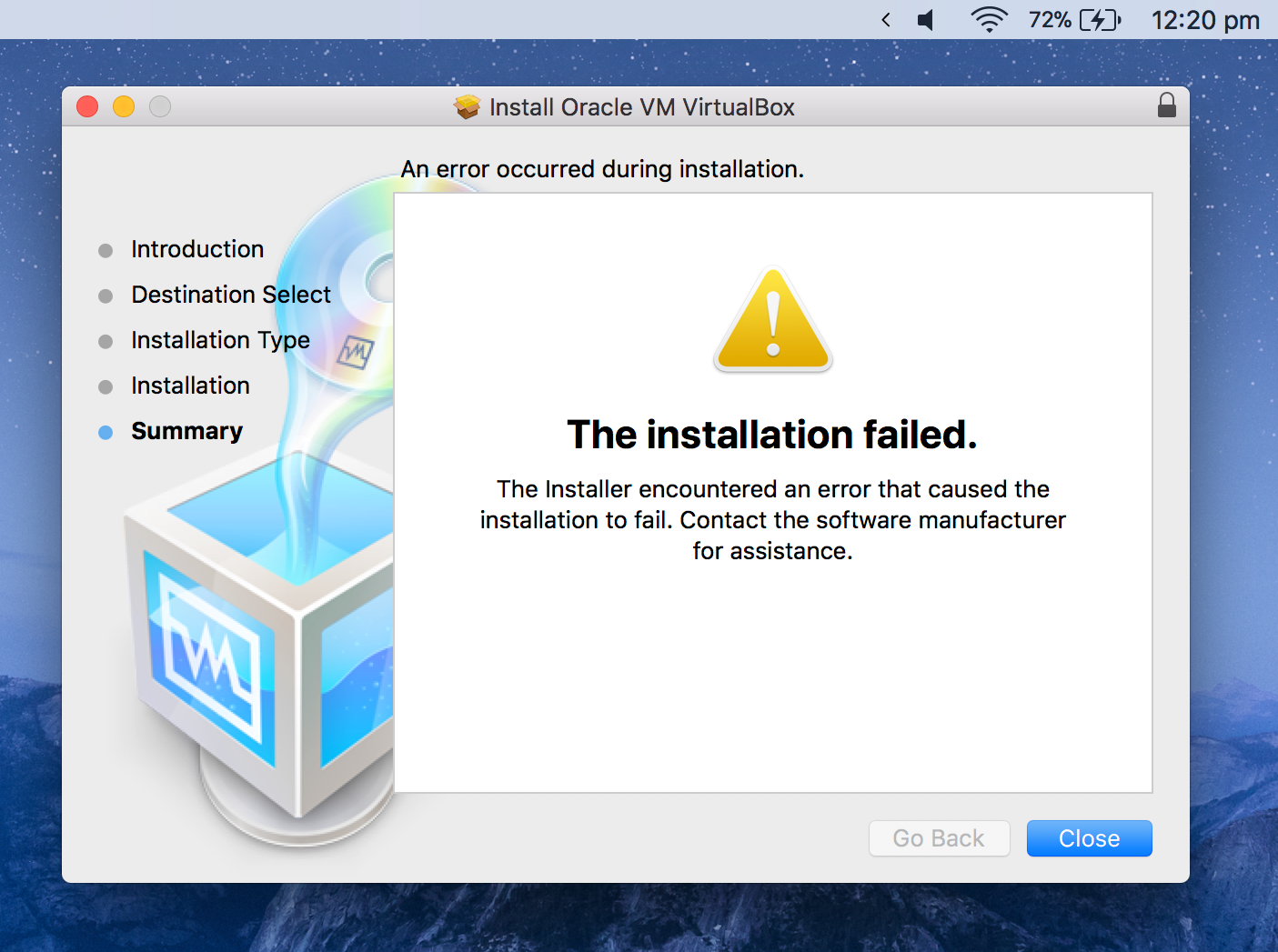 how to install windows 7 on virtualbox mac